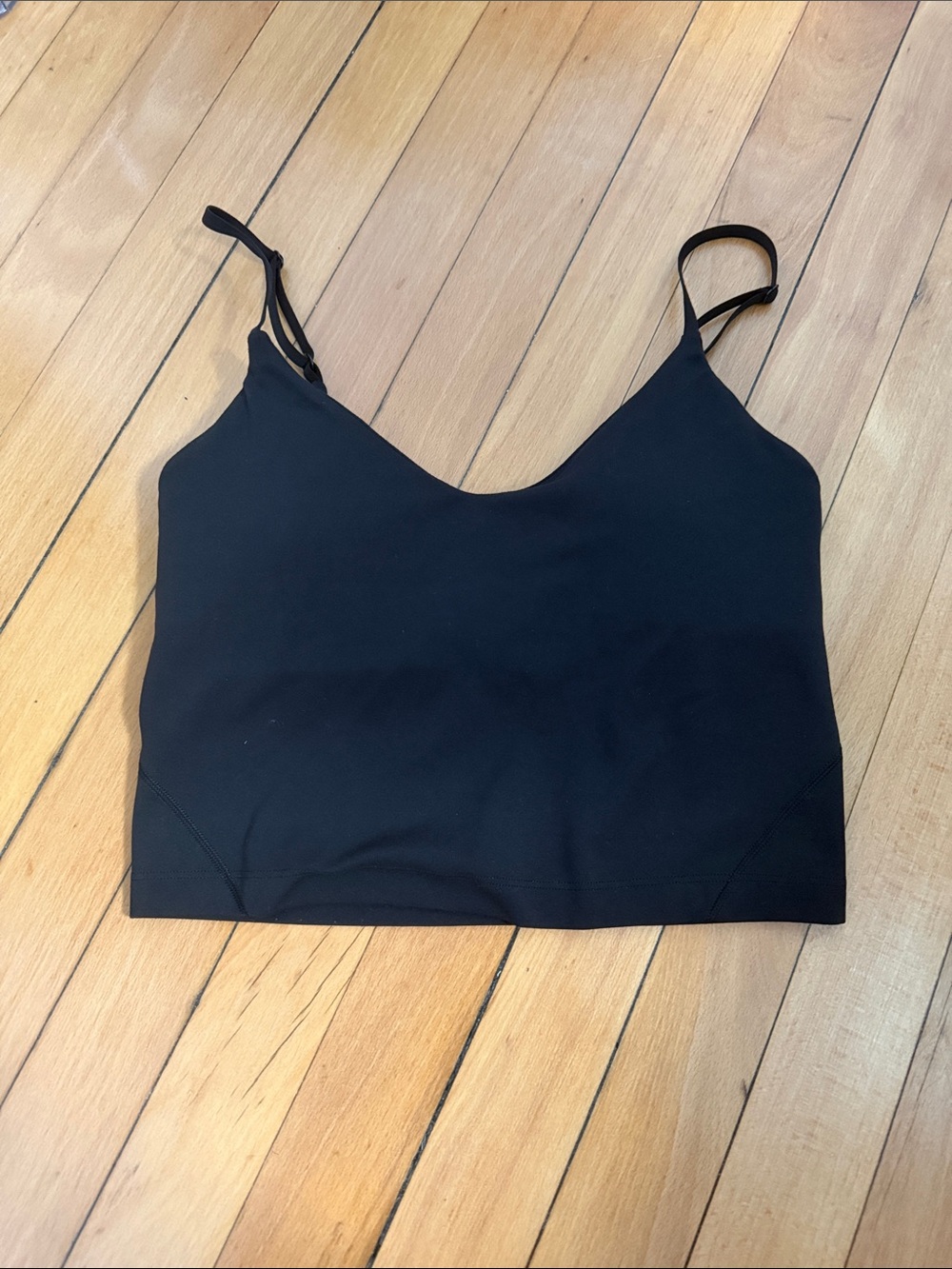 Lululemon Align Black Women's V-Neck Slim Fit Cami Tank Top